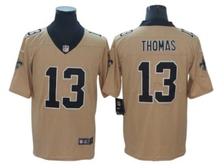 New Orleans Saints #13 Michael Thomas Gold Inverted Legend Vapor Limited Jersey