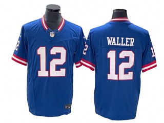 New York Giants #12 Darren Waller Royal Classic F.U.S.E. Limited Jersey