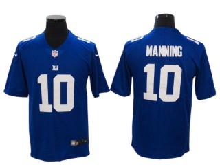 New York Giants #10 Eli Manning Royal Vapor Untouchable Limited Jersey