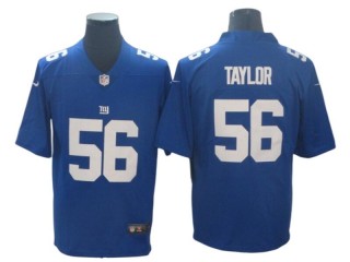New York Giants #56 Lawrence Taylor Royal Vapor Untouchable Limited Jersey