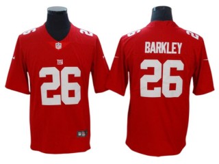 New York Giants #26 Saquon Barkley Red Vapor Untouchable Limited Jersey