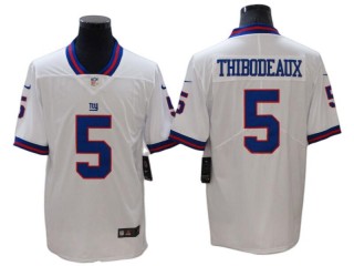 New York Giants #5 Kayvon Thibodeaux White Color Rush Limited Jersey