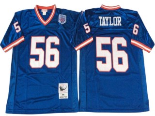 M&N New York Giants #56 Lawrence Taylor Royal 1986 Legacy Jersey
