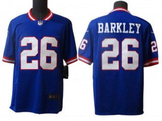 New York Giants #26 Saquon Barkley Royal Classic Vapor Limited Jersey