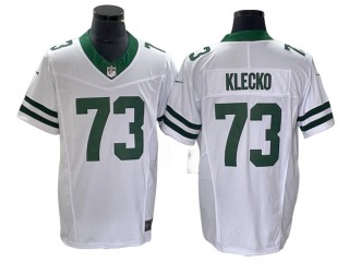 New York Jets #73 Joe Klecko White Legacy Vapor F.U.S.E. Limited Jersey