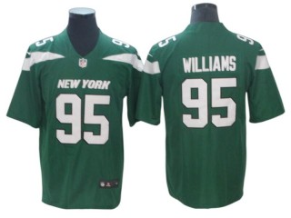 New York Jets #95 Quinnen Williams Green Vapor Untouchable Limited Jersey