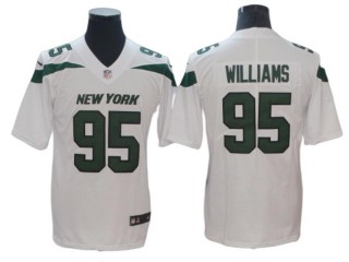 New York Jets #95 Quinnen Williams White Vapor Untouchable Limited Jersey