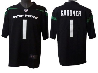 New York Jets #1 Sauce Gardner Black Vapor Limited Jersey