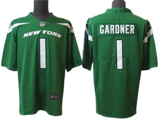New York Jets #1 Sauce Gardner Green Vapor Limited Jersey