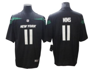 New York Jets #11 Denzel Mims Black Vapor Limited Jersey