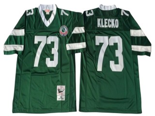 M&N New York Jets #73 Joe Klecko Green Legacy Jersey