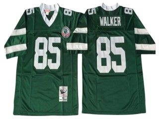 M&N New York Jets #85 Wesley Walker Green Legacy Jersey