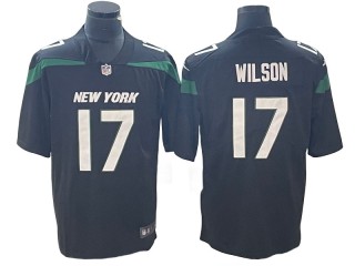New York Jets #17 Garrett Wilson Black Vapor Limited Jersey