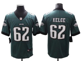 Philadelphia Eagles #62 Jason Kelce Green Vapor Limited Jersey 