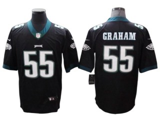 Philadelphia Eagles #55 Brandon Graham Black Vapor Limited Jersey 