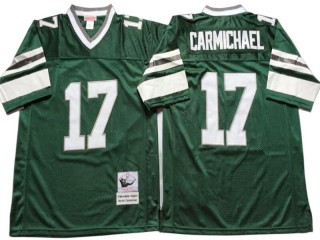 M&N Philadelphia Eagles #17 Harold Carmichael Green Legacy Jersey