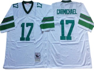 M&N Philadelphia Eagles #17 Harold Carmichael Whtie Legacy Jersey