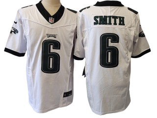 Philadelphia Eagles #6 DeVonta Smith White Vapor F.U.S.E. Limited Jersey