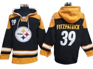Pittsburgh Steelers #39 Minkah Fitzpatrick Black Hoodie