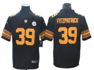 Pittsburgh Steelers #39 Minkah Fitzpatrick Black Rush Limited Jersey