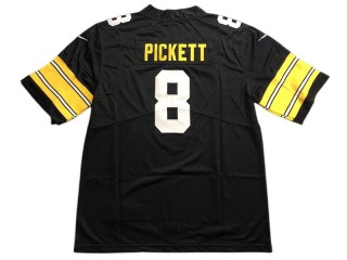 Pittsburgh Steelers #8 Kenny Pickett Black Alternate Vapor Limited Jersey