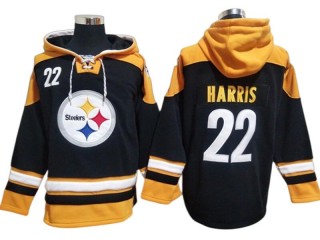 Pittsburgh Steelers #22 Najee Harris Black Hoodie