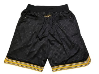 Pittsburgh Steelers Black Basketball Shorts