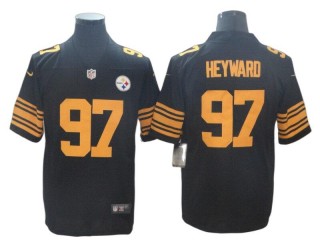 Pittsburgh Steelers #97 Cameron Heyward Black Rush Limited Jersey