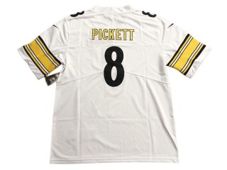 Pittsburgh Steelers #8 Kenny Pickett White Vapor Limited Jersey