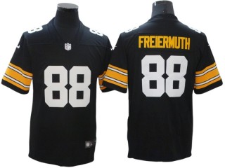 Pittsburgh Steelers #88 Pat Freiermuth Black Alternate Vapor Limited Jersey