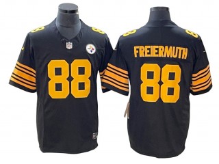 Pittsburgh Steelers #88 Pat Freiermuth Black Rush Vapor F.U.S.E. Limited Jersey