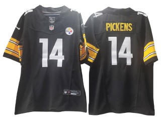Pittsburgh Steelers #14 George Pickens Black Vapor F.U.S.E. Limited Jersey