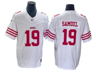 San Francisco 49ers #19 Deebo Samuel White Vapor F.U.S.E. Limited Jersey