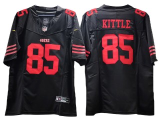 San Francisco 49ers #85 George Kittle Black Vapor F.U.S.E. Limited Jersey
