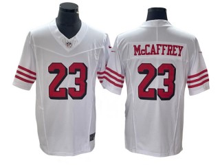 San Francisco 49ers #23 Christian McCaffrey White Alternate Vapor F.U.S.E. Limited Jersey
