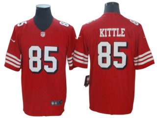 San Francisco 49ers #85 George Kittle Red Alternate Vapor Limited Jersey