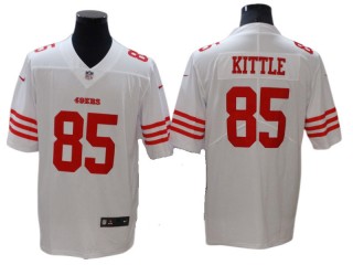 San Francisco 49ers #85 George Kittle White Vapor Limited 2022 Jersey