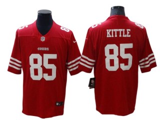 San Francisco 49ers #85 George Kittle Red Vapor Limited 2022 Jersey