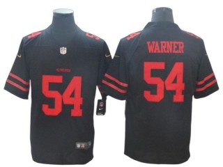 San Francisco 49ers #54 Fred Warner Black Vapor Limited Jersey