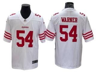 San Francisco 49ers #54 Fred Warner White Vapor Limited Jersey