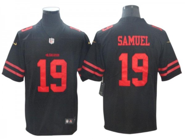 San Francisco 49ers #19 Deebo Samuel Black Vapor Limited Jersey