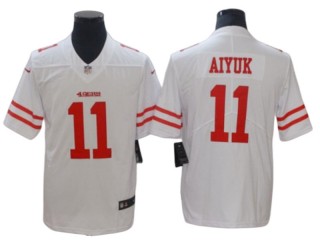 San Francisco 49ers #11 Brandon Aiyuk White Vapor Limited Jersey
