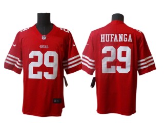 San Francisco 49ers #29 Talanoa Hufanga Red Vapor Limited Jersey