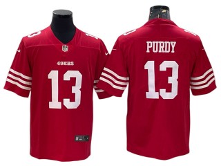 San Francisco 49ers #13 Brock Purdy Red Vapor Limited Jersey