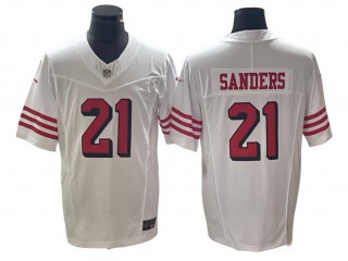 San Francisco 49ers #21 Deion Sanders White Alternate Vapor F.U.S.E. Limited Jersey