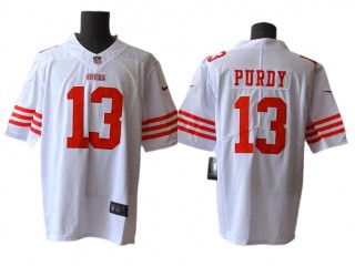 San Francisco 49ers #13 Brock Purdy White Vapor Limited Jersey