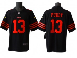 San Francisco 49ers #13 Brock Purdy Black Limited Jersey