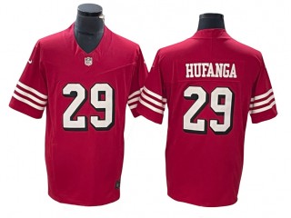 San Francisco 49ers #29 Talanoa Hufanga Red Alternate Vapor F.U.S.E. Limited Jersey