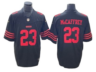 San Francisco 49ers #23 Christian McCaffrey Black Vapor F.U.S.E. Limited Jersey