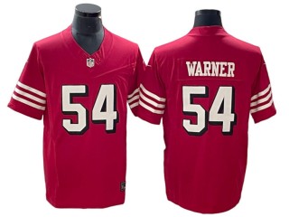 San Francisco 49ers #54 Fred Warner Red Alternate Vapor F.U.S.E. Limited Jersey